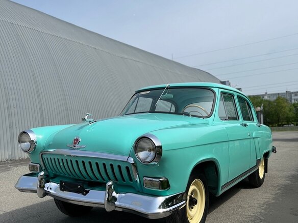 1959 ГАЗ 21 «Волга» 21В, голубой - вид 4