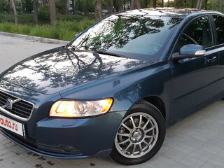 2008 Volvo S40 II Рестайлинг, синий, 850000 рублей, вид 4