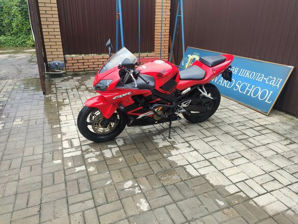 2004 Honda CBR 600F, красный, 519000 рублей