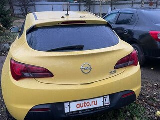 2012 Opel Astra GTC J Рестайлинг, жёлтый, 960000 рублей, вид 2