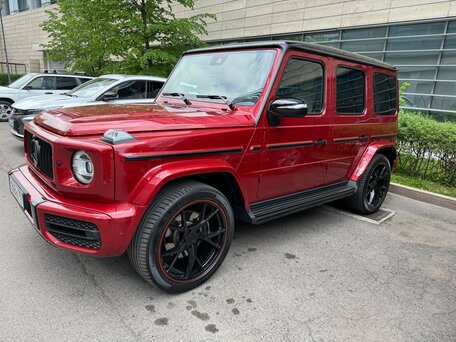 2019 Mercedes-Benz G-Класс 350 d III (W463), красный, 12900000 рублей, вид 4
