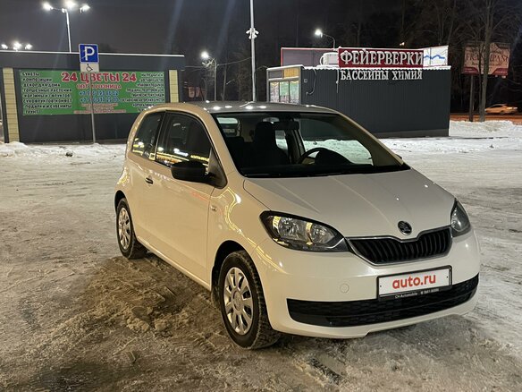 2018 Skoda Citigo I Рестайлинг, белый - вид 29