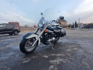 1999 Yamaha XVS400 Drag Star, зелёный, 380000 рублей, вид 1
