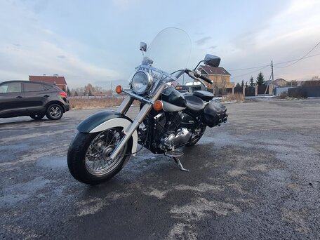 1999 Yamaha XVS400 Drag Star, зелёный, 380000 рублей, вид 1