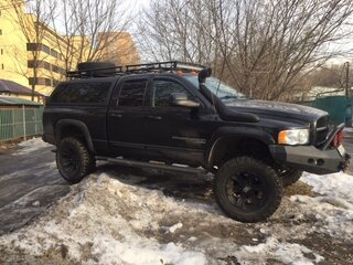 2005 Dodge RAM III (DR/DH), чёрный, 2200000 рублей, вид 3