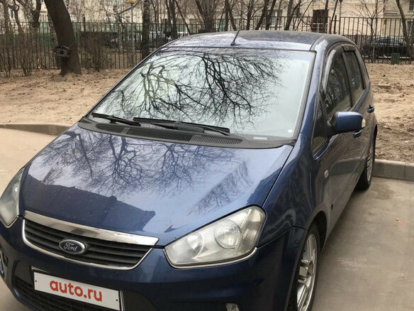 2007 Ford C-MAX I Рестайлинг, синий - вид 1