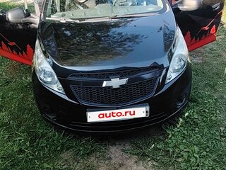 2012 Chevrolet Spark III, чёрный, 470000 рублей, вид 5