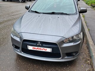 2013 Mitsubishi Lancer X Рестайлинг, серый, 610000 рублей, вид 2