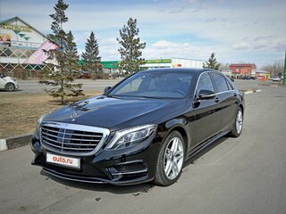 2015 Mercedes-Benz S-Класс 400 Long VI (W222, C217), чёрный, 5800000 рублей, вид 1