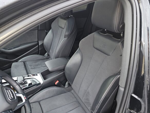 2021 Audi A4 45 TFSI V (B9) Рестайлинг, чёрный, 4100000 рублей - вид 6