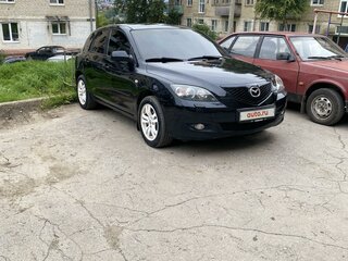2006 Mazda 3 I (BK) Рестайлинг, чёрный, 750000 рублей, вид 2