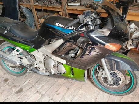 2001 Kawasaki ZZR 400, фиолетовый, 230000 рублей, вид 1