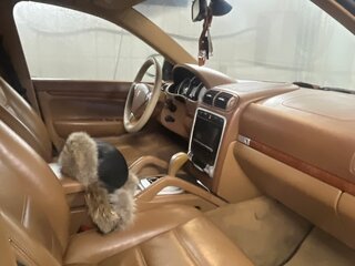 2003 Porsche Cayenne Turbo I (955), чёрный, 790000 рублей, вид 4