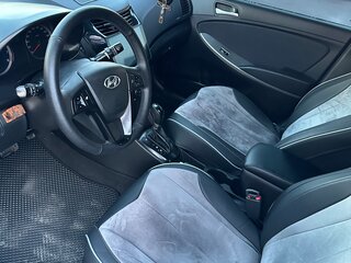 2016 Hyundai Solaris I Рестайлинг, серый, 1190000 рублей, вид 5