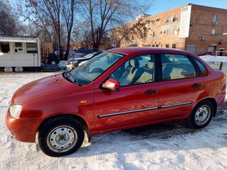 2010 Lada (ВАЗ) Kalina I, красный, 400000 рублей, вид 1