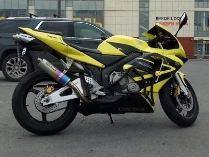 2003 Honda CBR 600RR, жёлтый, 540000 рублей, вид 2