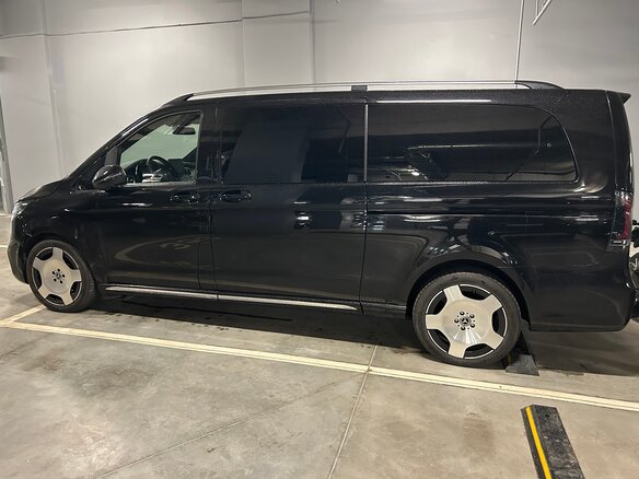 2019 Mercedes-Benz V-Класс Extra Long 250 d экстра длинный III (W447) Рестайлинг, чёрный, 9200000 рублей - вид 2