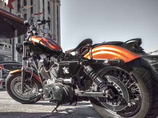 2003 Harley-Davidson Sportster 883, чёрный, 650000 рублей, вид 1