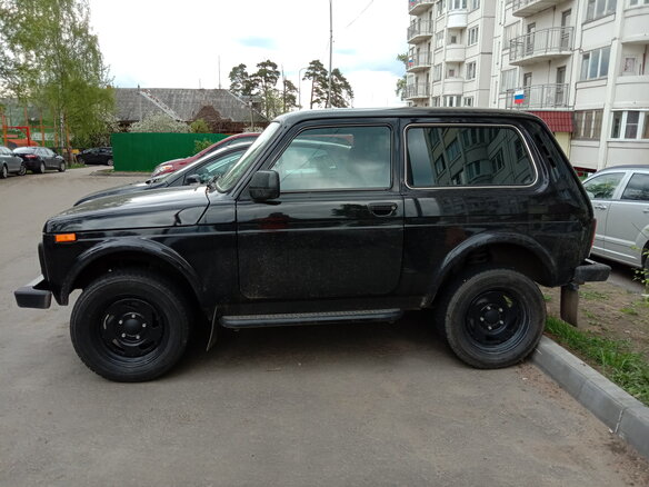 2019 Lada (ВАЗ) 2121 (4x4) I Рестайлинг (2020), чёрный - вид 3