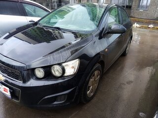 2012 Chevrolet Aveo II, чёрный, 700000 рублей, вид 5