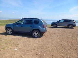 2016 Renault Duster I Рестайлинг, синий, 1345000 рублей, вид 4