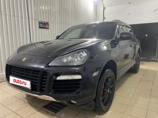 2007 Porsche Cayenne Turbo I Рестайлинг (957), чёрный, 1500000 рублей, вид 1