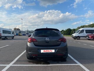 2012 Opel Astra J, серый, 580000 рублей, вид 4