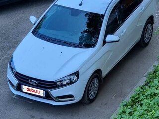 2021 Lada (ВАЗ) Vesta I, белый, 1180000 рублей, вид 3