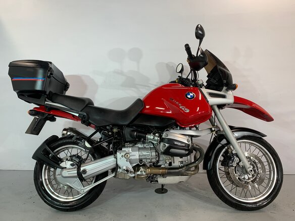 1999 BMW R 1100 GS, красный