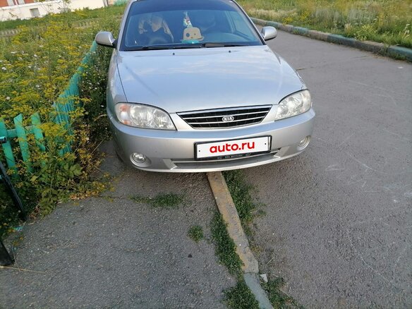 2007 Kia Spectra I Рестайлинг 2, серебристый