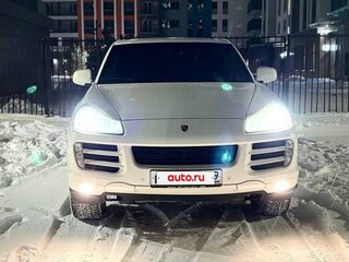 2008 Porsche Cayenne I Рестайлинг (957), белый, 1300000 рублей, вид 2