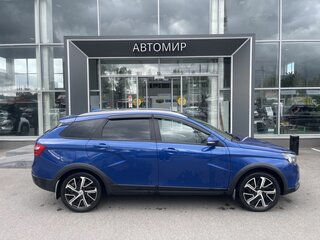 2021 Lada (ВАЗ) Vesta SW Cross I, синий, 999000 рублей, вид 4