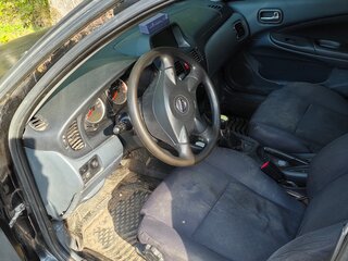 2005 Nissan Almera II (N16) Рестайлинг, чёрный, 300000 рублей, вид 2