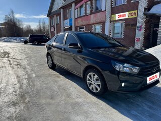 2021 Lada (ВАЗ) Vesta I, чёрный, 1150000 рублей, вид 2