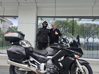 2012 Yamaha FJR1300, чёрный, 750000 рублей, вид 3