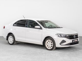 2021 Volkswagen Polo VI, белый, 1900000 рублей, вид 2