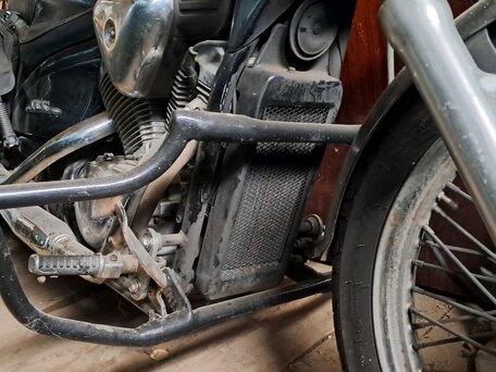 1995 Honda Steed 400, чёрный, 330000 рублей, вид 5
