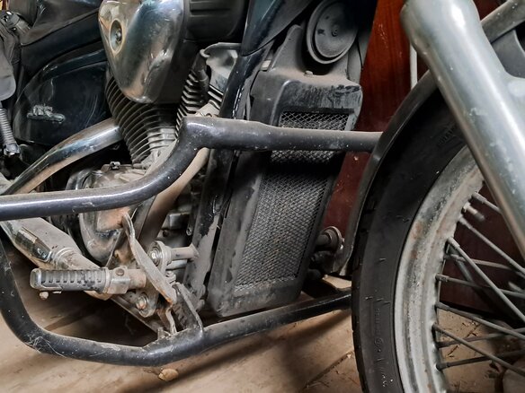 1995 Honda Steed 400, чёрный, 330000 рублей - вид 4