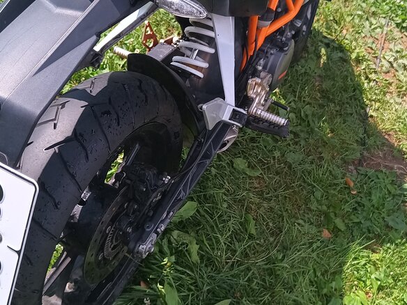 2013 KTM 390 Duke, оранжевый, 350000 рублей - вид 18