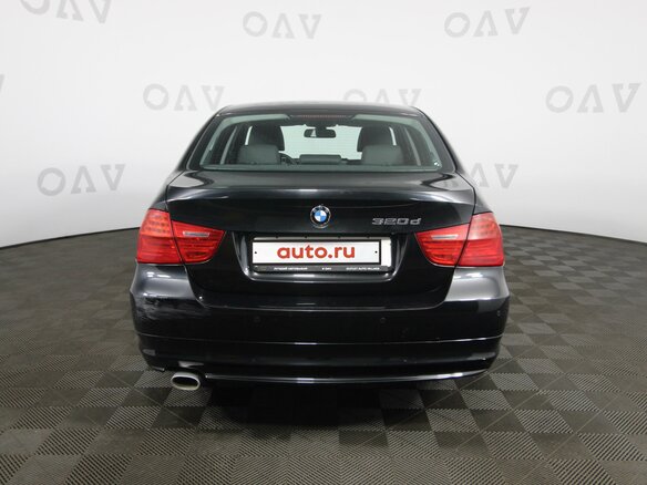 2008 BMW 3 серии 320d V (E90/E91/E92/E93) Рестайлинг, чёрный - вид 3