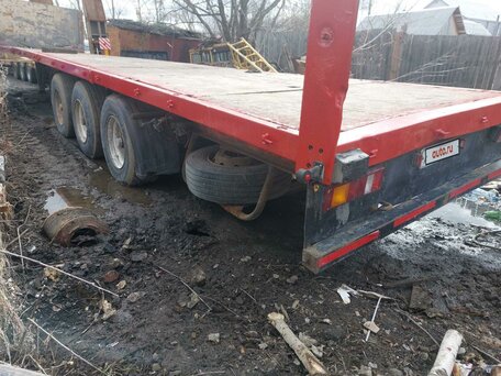 1996 Schmitz Cargobull S01, красный, 900000 рублей, вид 3