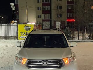 2013 Toyota Highlander II (XU40) Рестайлинг, белый, 2500000 рублей, вид 2