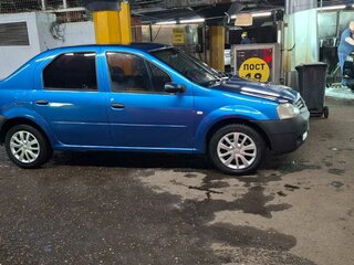 2005 Renault Logan I, синий, 220000 рублей, вид 4