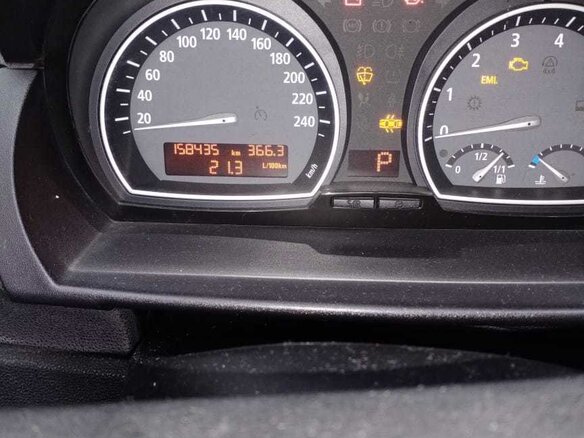 2005 BMW X3 30i I (E83), чёрный - вид 2