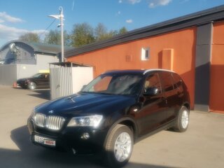 2013 BMW X3 28i xDrive II (F25), чёрный, 2050000 рублей, вид 2