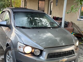2012 Chevrolet Aveo II, серебристый, 280000 рублей, вид 1