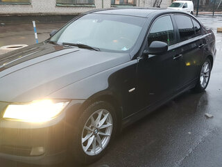 2009 BMW 3 серии 318d V (E90/E91/E92/E93) Рестайлинг, чёрный, 920000 рублей, вид 1