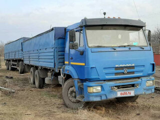 2012 КамАЗ 65117, синий, 1800000 рублей, вид 3