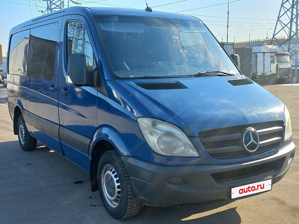 2008 Mercedes-Benz Sprinter, синий, 1450000 рублей - вид 2
