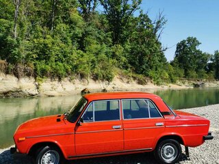 1995 Lada (ВАЗ) 2106, красный, 280000 рублей, вид 4